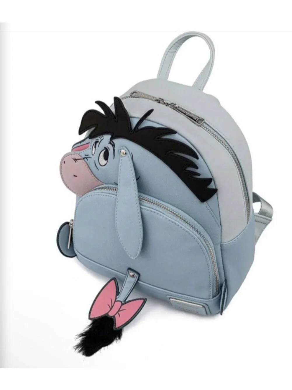 Loungefly Disney Winnie the Pooh Eeyore Backside Tail Cosplay Mini Backpack NWT